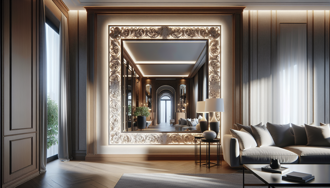 Top 7 Ways Illuminated Decorative Mirrors Transform Your Living Spaces into Luxurious Sanctuaries