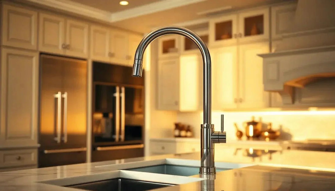 5 Dicas: Torneiras com Recursos Tecnológicos para Cozinhas Sofisticadas - Ricaly