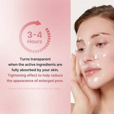 Máscara em Gel de Colágeno PDRN Rosa
