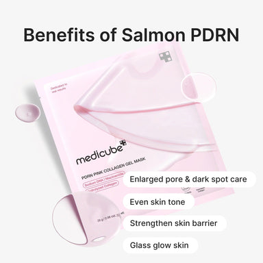 Máscara em Gel de Colágeno PDRN Rosa