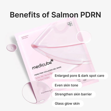 Máscara em Gel de Colágeno PDRN Rosa